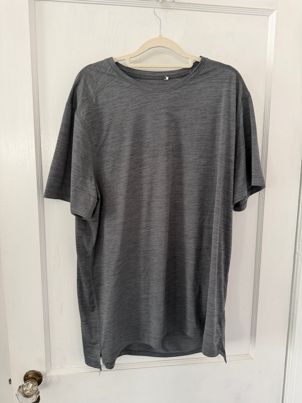 DSG Men's Short Sleeve Crew Tee - Charcoal Gray
